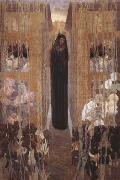 Carlos Schwabe Pain (mk19) oil on canvas